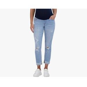 Savi Parker Maternity Slim Girlfriend Jeans Size M New